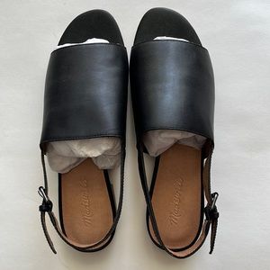 Madewell Slingback Sandals in Leather